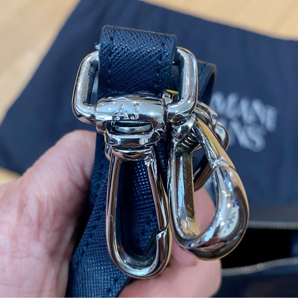 🌺Armani Jeans Navy Blue Handbag - Picture 11 of 16